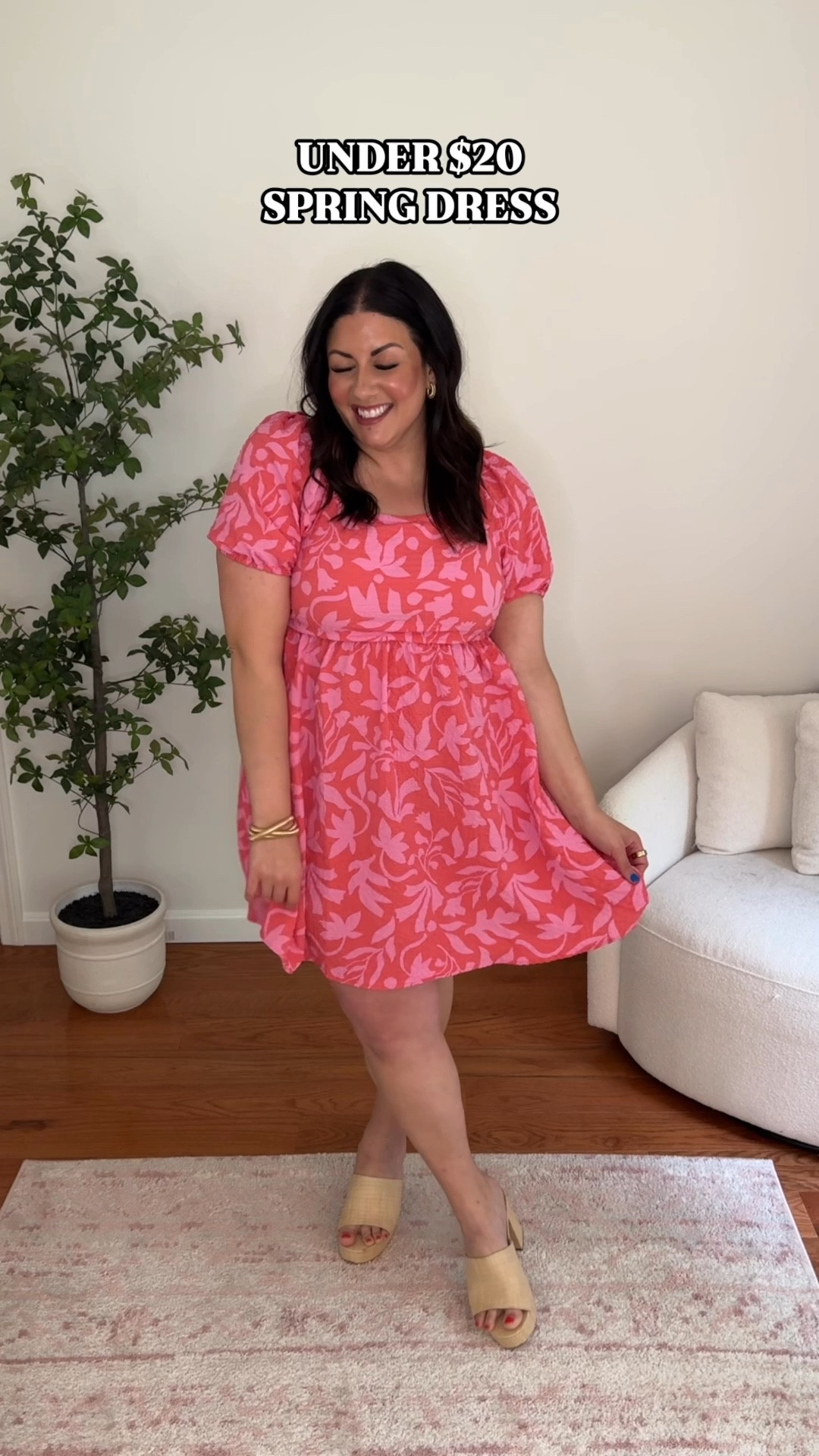 Wearing a L in this under $20 spring dress from Walmart!! 

Spring dresses, summer dress, affordable fashion, affordable dress, spring event dress, baby shower dress, bridal shower dress, midsize outfit inspo, midsize style, midsize fashion 

#LTKStyleTip #LTKMidsize #LTKFindsUnder50