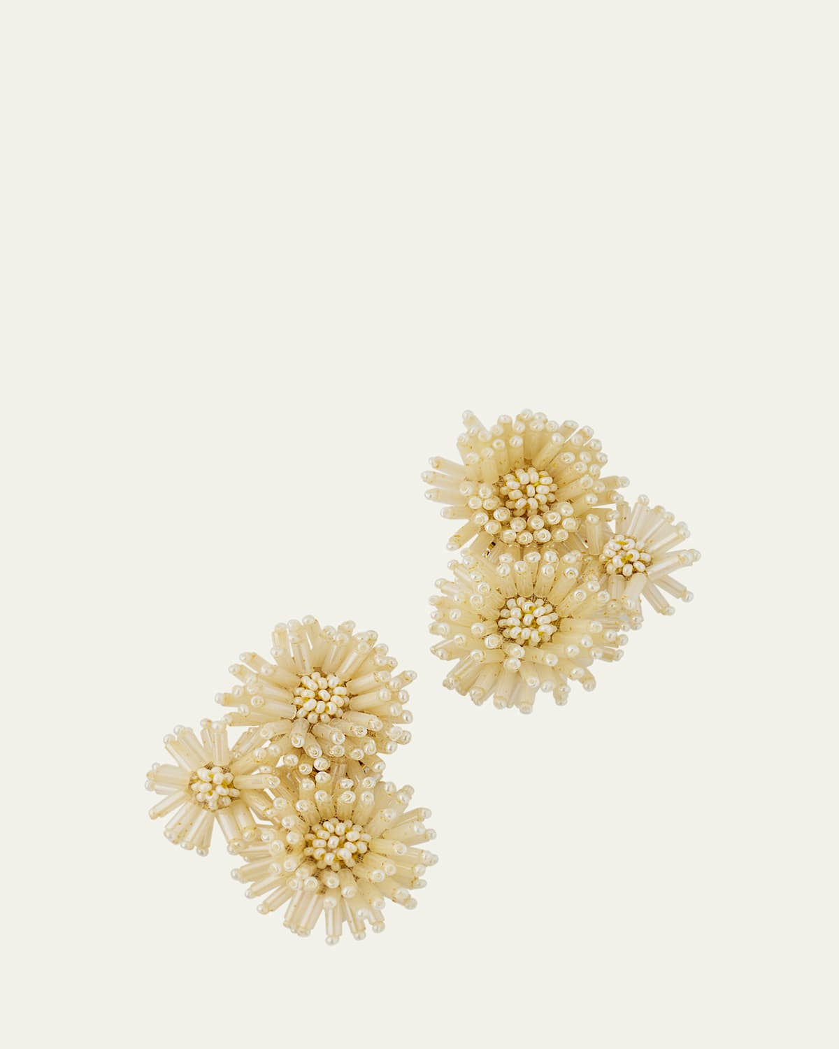 Pom-Pom Flower Stud Earrings | Bergdorf Goodman