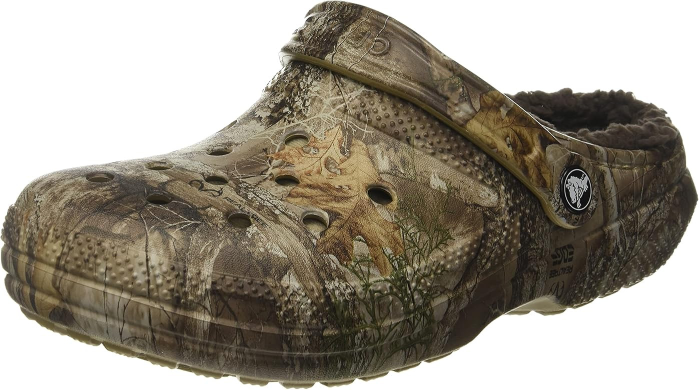 Crocs unisex-adult Men's and Women's Classic Lined Clog | Fuzzy Slippers | Amazon (US)