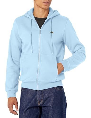 Lacoste Men's Zip-Up Fleece Hoodie, Overview, XX-Large | Amazon (US)