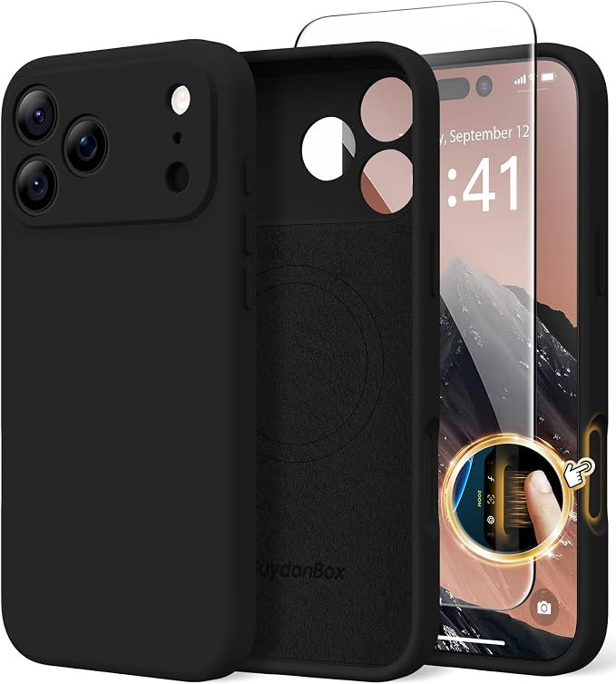 Magnetic for iPhone 18 Pro Max/iPhone 17 Pro Max Case Silicone | Amazon (US)