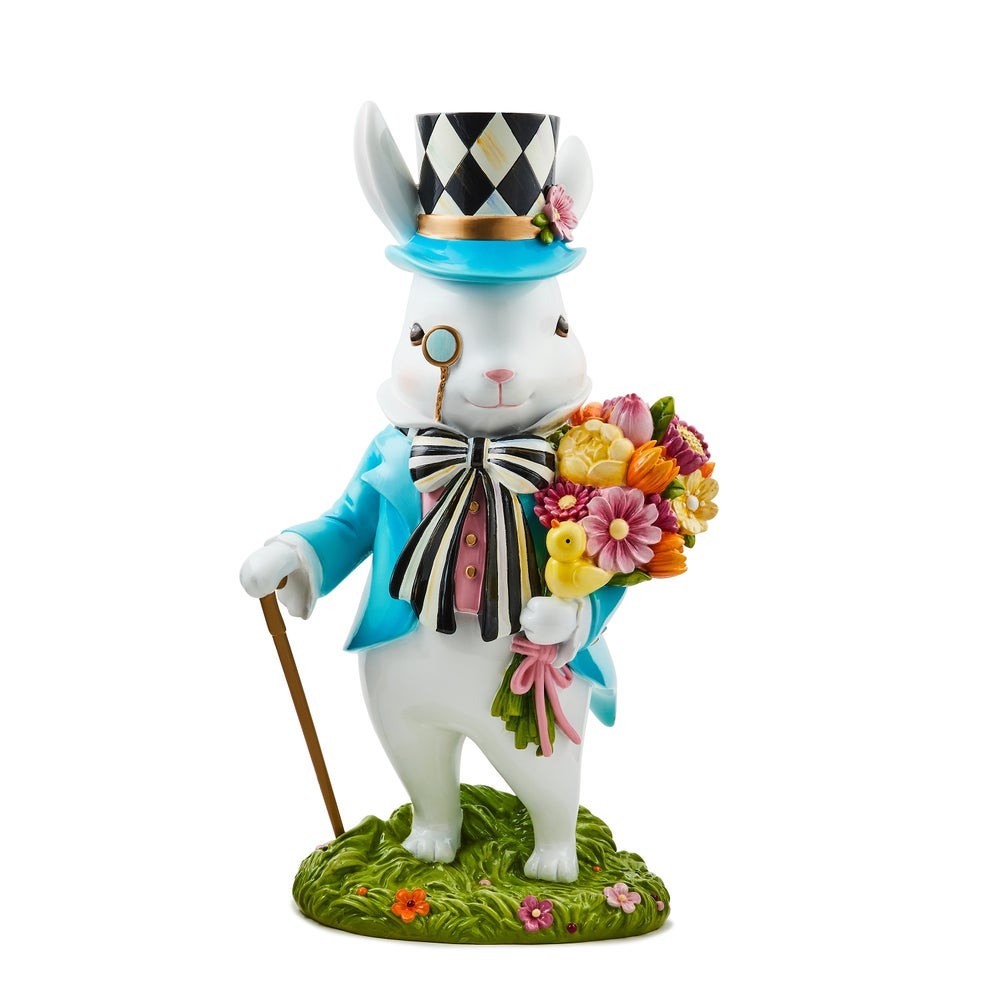 Calico Bunny Figurine | MacKenzie-Childs