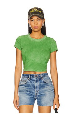 COTTON CITIZEN Standard Baby Tee in Vintage Emerald from Revolve.com | Revolve Clothing (Global)