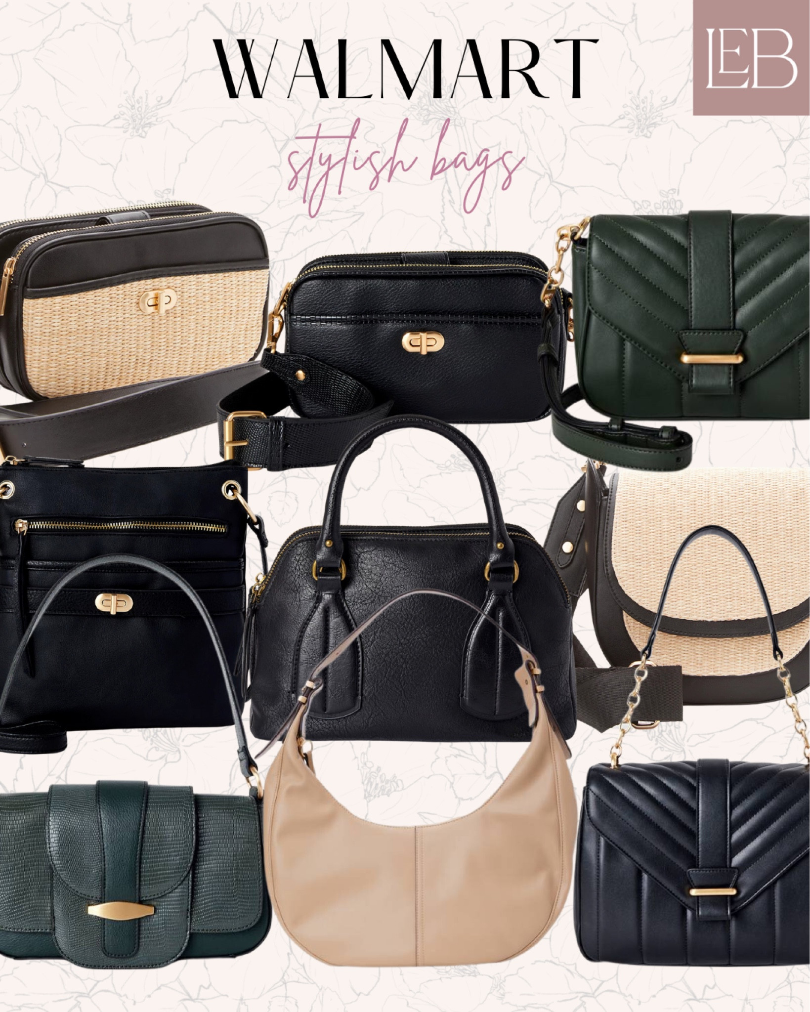 Walmart Handbags and Crossbody’s! These are great designer dupe bags, very sophisticated and affordable! 

Womens fashion. Walmart fashion. Walmart bags. Walmart accessories. Walmart home. Walmart finds. Walmart deals. Walmart beauty. For her. Gift guide. Woven bags. Leather bags. Fashion bags. Designer bags. Luxury. Luxe. High end. Runway. 

#LTKstyletip #LTKFind #LTKitbag