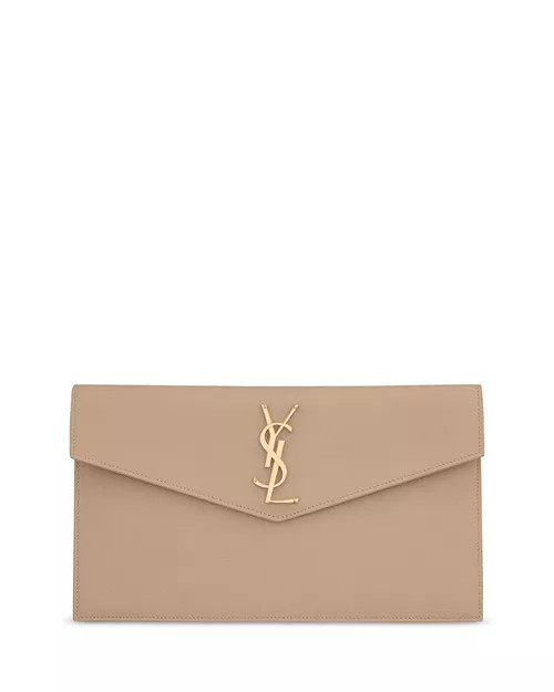 SAINT LAURENT Uptown Clutch In Grain Leather | Bloomingdale's Gifts Mother's Day Gifts Our Best G... | Bloomingdale's (US)