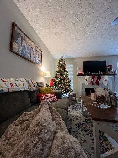 Christmas cozy, cozy den, cozy living room, Christmas decor, Christmas tree, Christmas 

#LTKHoliday #LTKSeasonal #LTKhome