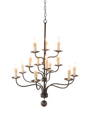 39in Caden Metal Chandelier | Marshalls
