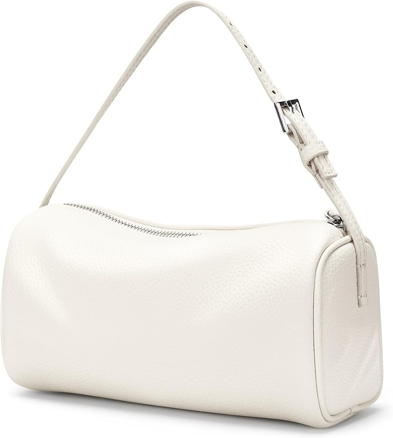 Hobo Crossbody Bags For Women,Vegan Leather Barrel Bag For Ladies,Designer Mini Pruse With Adjust... | Amazon (US)