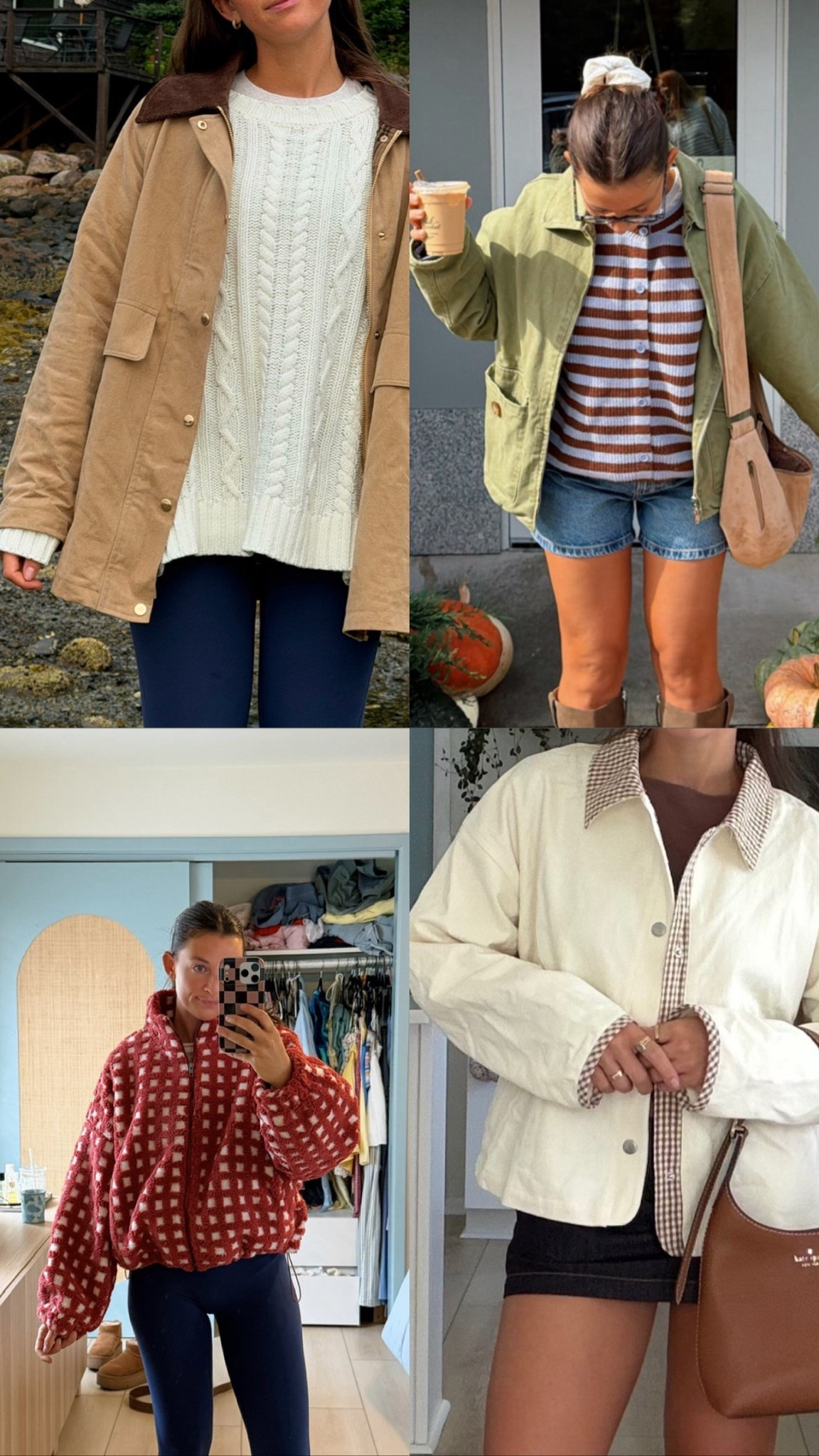 outerwear I’ll be wearing this fall! 

#LTKStyleTip #LTKSeasonal