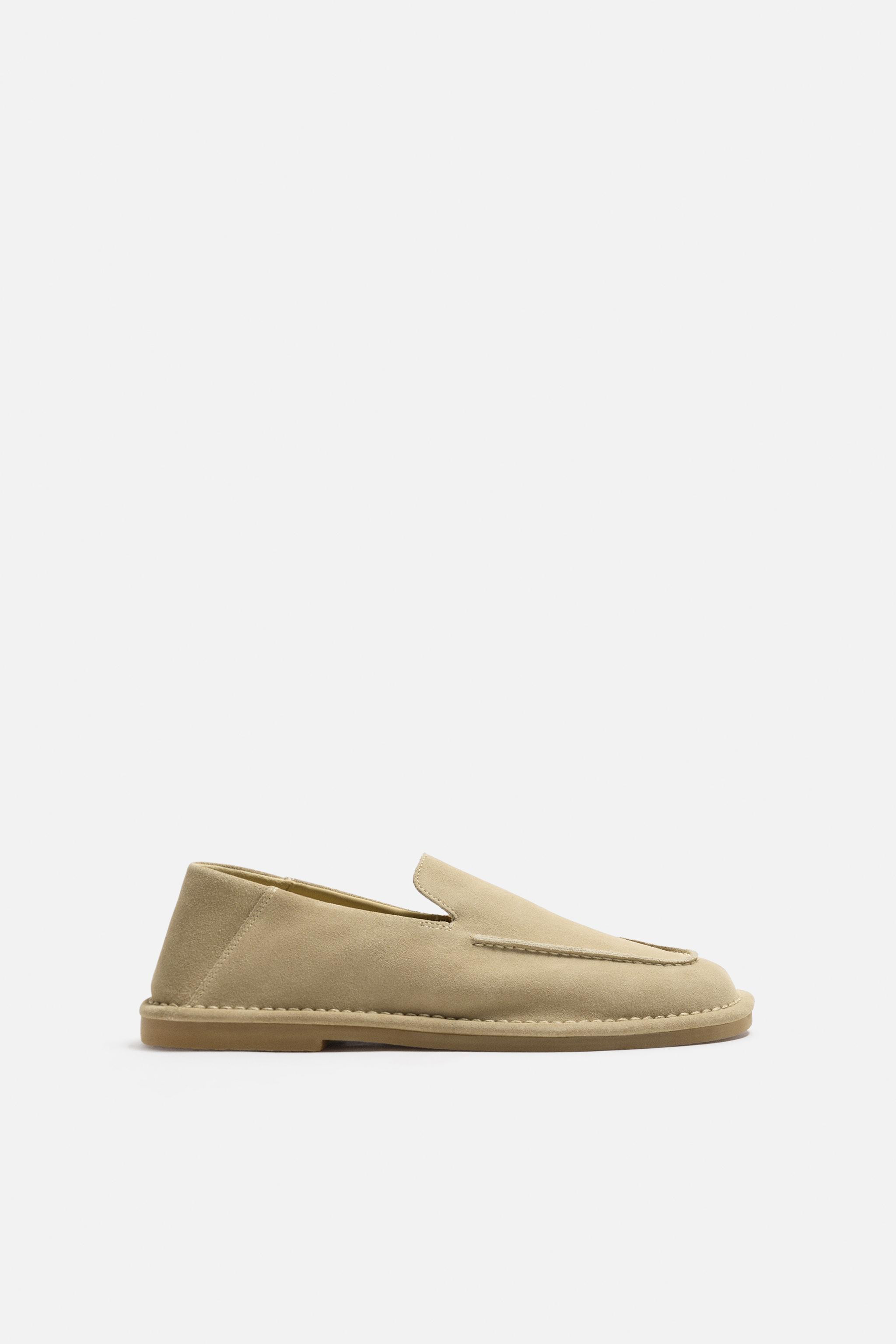 CASUAL LEATHER LOAFERS | Zara UK