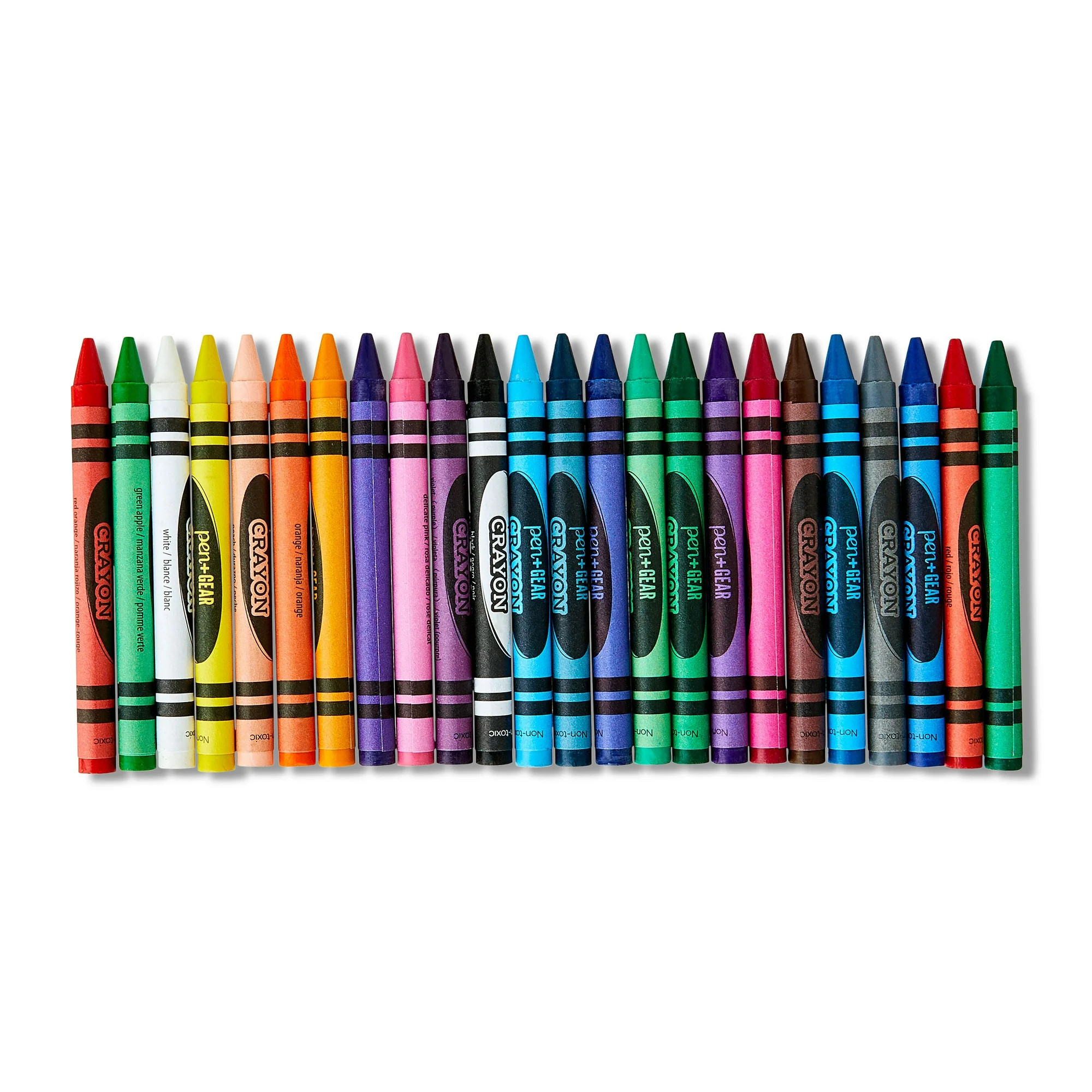 Pen+Gear Crayons, Assorted Colors, 24 Count | Walmart (US)
