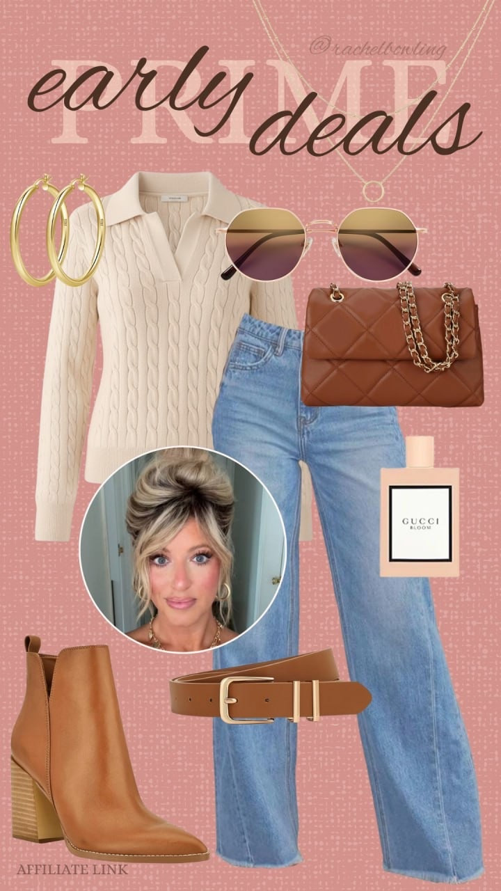 ✨ Early PRIME Deals ✨

The perfect fall look 🍂 cozy cable knit, classic denim, and chic tan accessories you’ll wear on repeat!

👜 Neutral + timeless = effortless style.

#LTKfallstyle #LTKPrimeDeals #fallfashion #neutralstyle #falloutfitinspo #LTKfinds #LTKunder50 #LTKsalealert #LTKootd

#LTKMidsize #LTKSeasonal #LTKFallSale