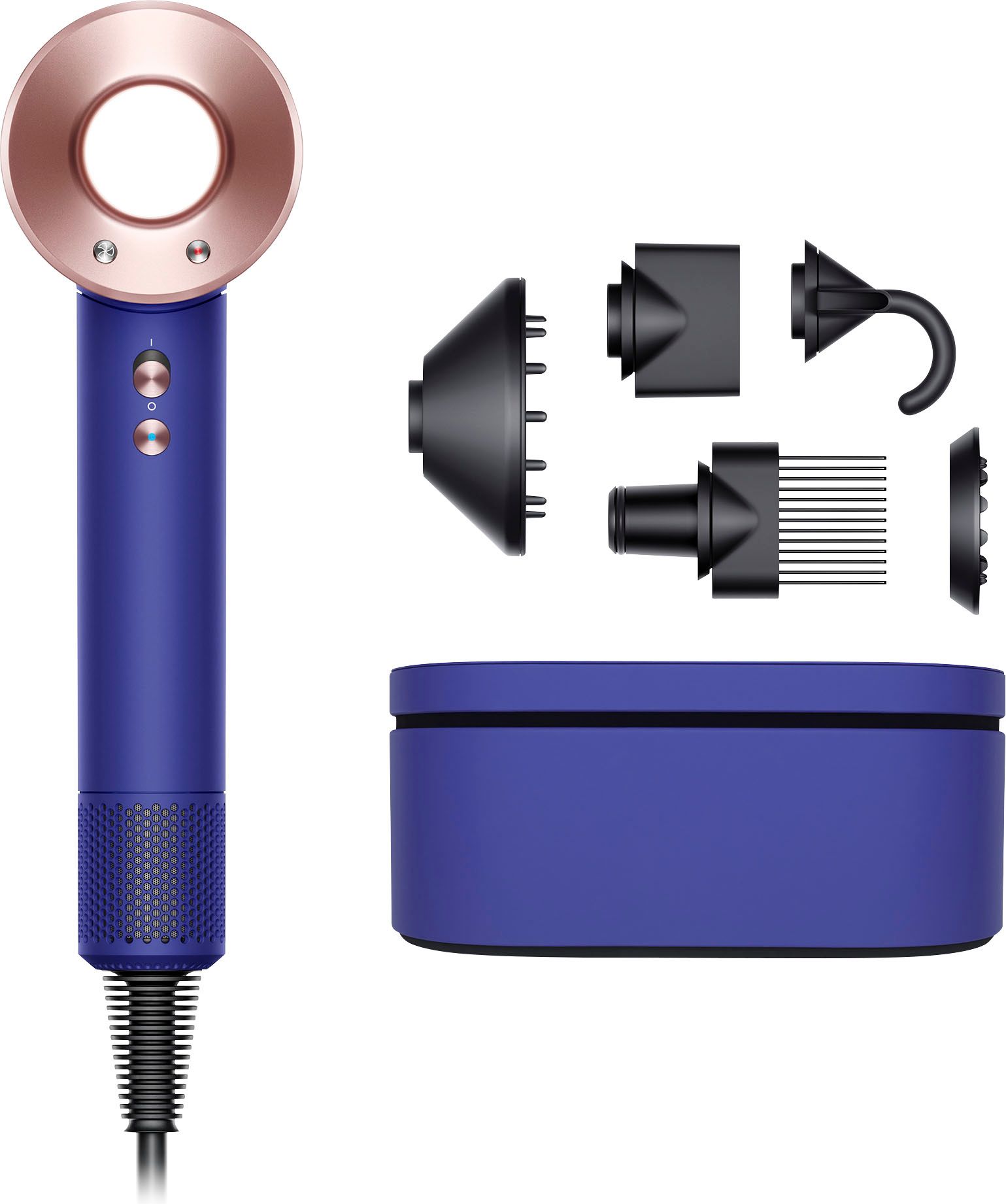 Dyson Supersonic Hair Dryer Vinca Blue/Rosé 426076-01 - Best Buy | Best Buy U.S.