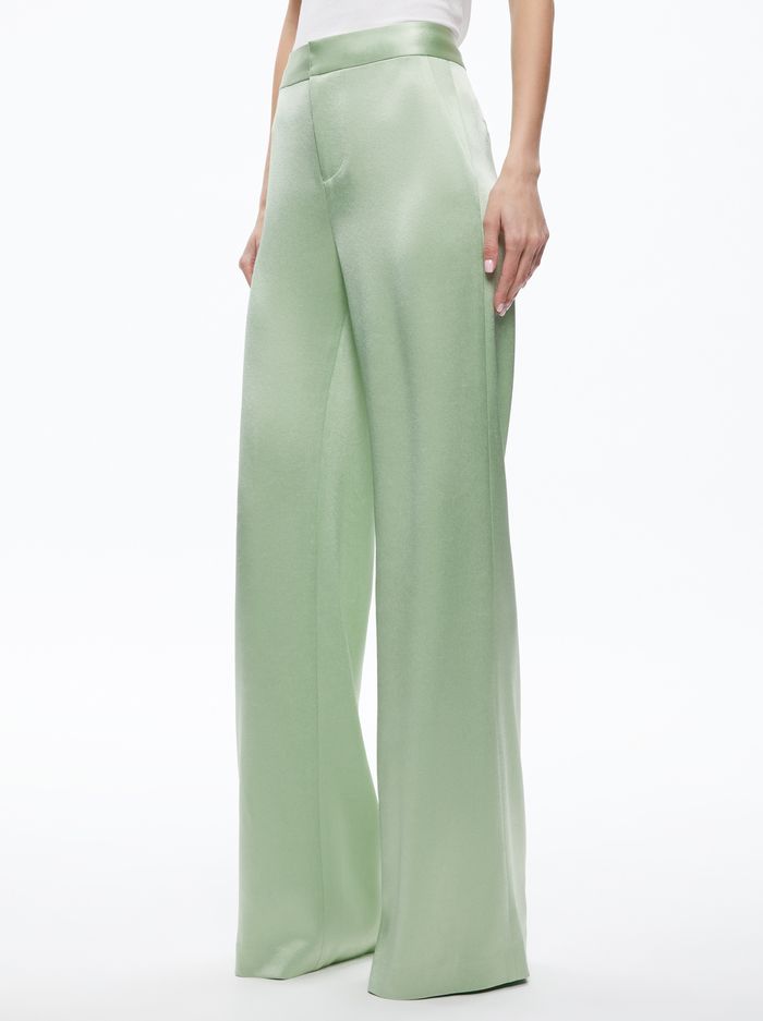 DEANNA HIGH WAISTED BOOTCUT PANT | Alice + Olivia