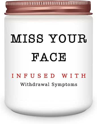 Homsolver Gifts for Women, Men, Friends, Sister, Bestie, Christmas Birthday Candles for Her Him, ... | Amazon (CA)