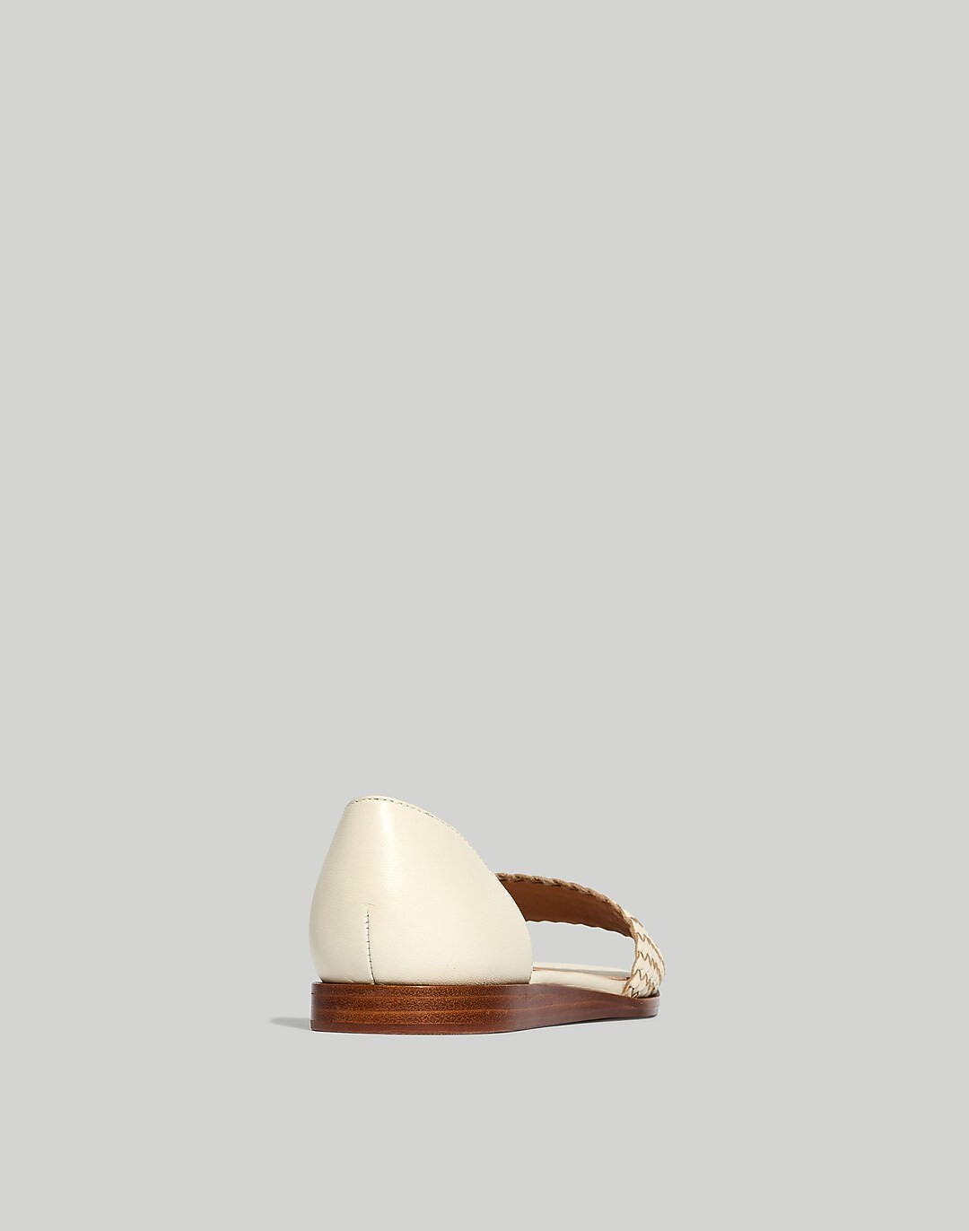 The Nelda d'Orsay Flat: Woven Edition | Madewell
