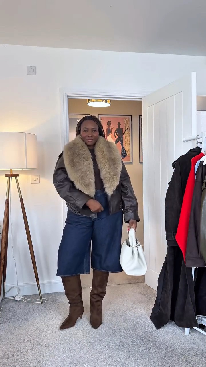 Winter outfit rotation what’s your fave comment link for outfit details #size16style #curvychic #outfitroulette #outfitrotation #outfitreels