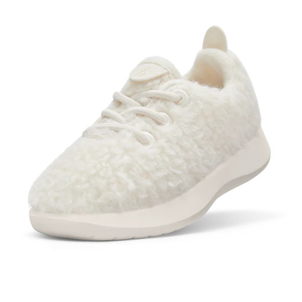 Smallbirds Wool Runners - Little Kids - Natural White Fluffs (Natural White Sole) | Allbirds