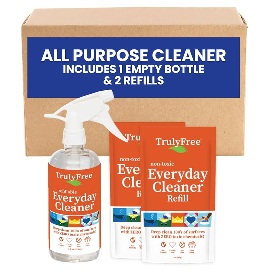Everyday Cleaner - Multipurpose Cleaner Spray, Kitchen Counter Cleaner, Natural Cleaning Products... | Amazon (US)