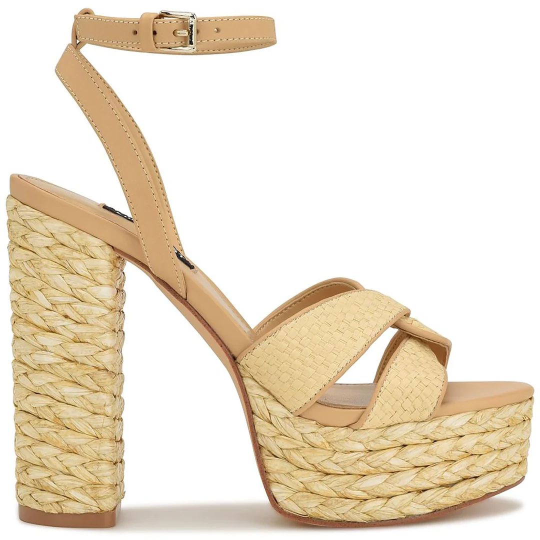 Hayya 3 Womens Ankle Strap Buckle Platform Sandals | Shop Premium Outlets