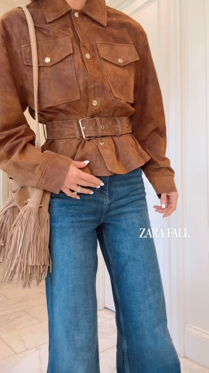 Zara new fall finds! I’m 5’7 wearing size small in the tops and size 25 in the jeans, fit tts.