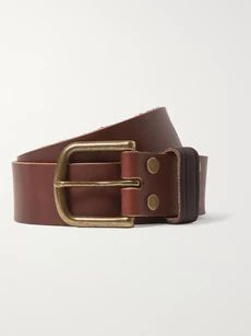 Jean Shop - 4cm Brown Distressed Leather Belt | Mr Porter US