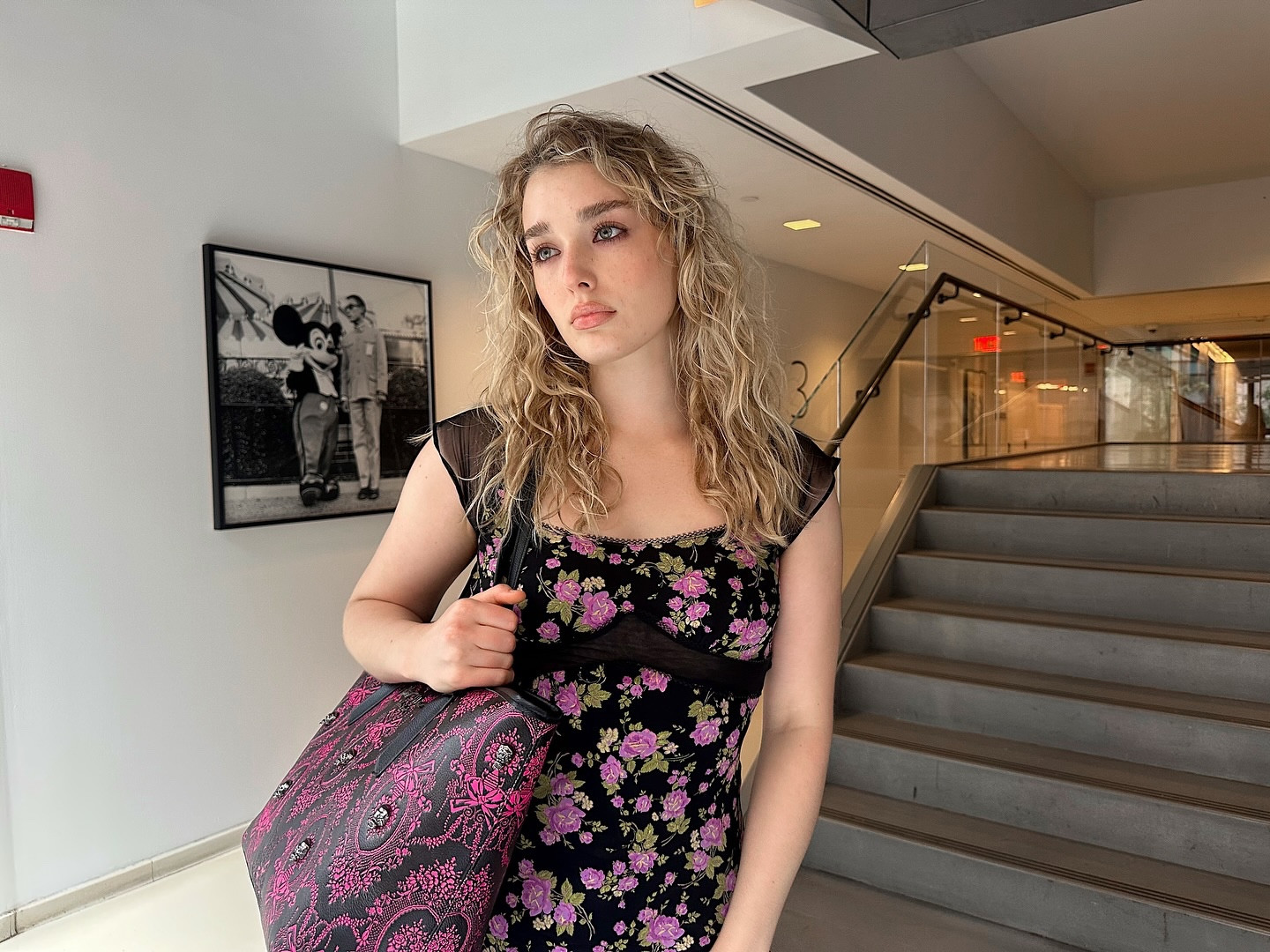 the face of a girl experiencing her first day of #FASHION #SCHOOL !!! ❤️‍🔥💖🖤