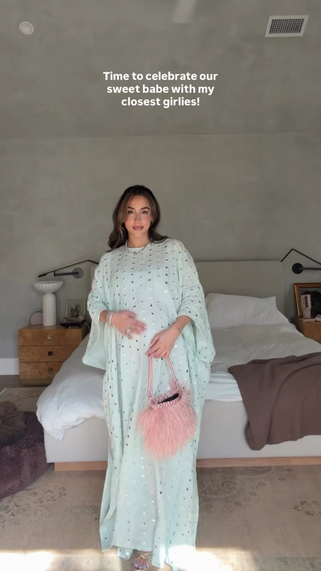 Time to celebrate our sweet babe with my closest girlies!