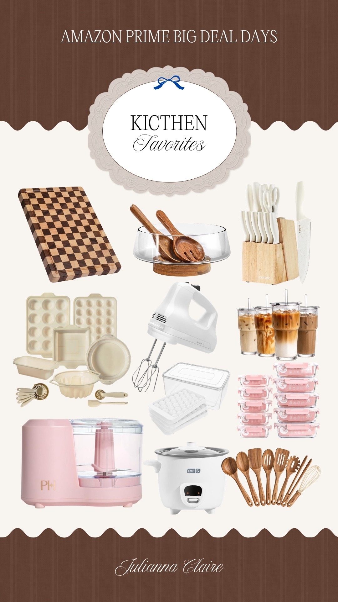 Amazon prime big deals kitchen essentials!