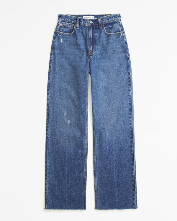 High Rise Loose Jean | Abercrombie & Fitch (US)