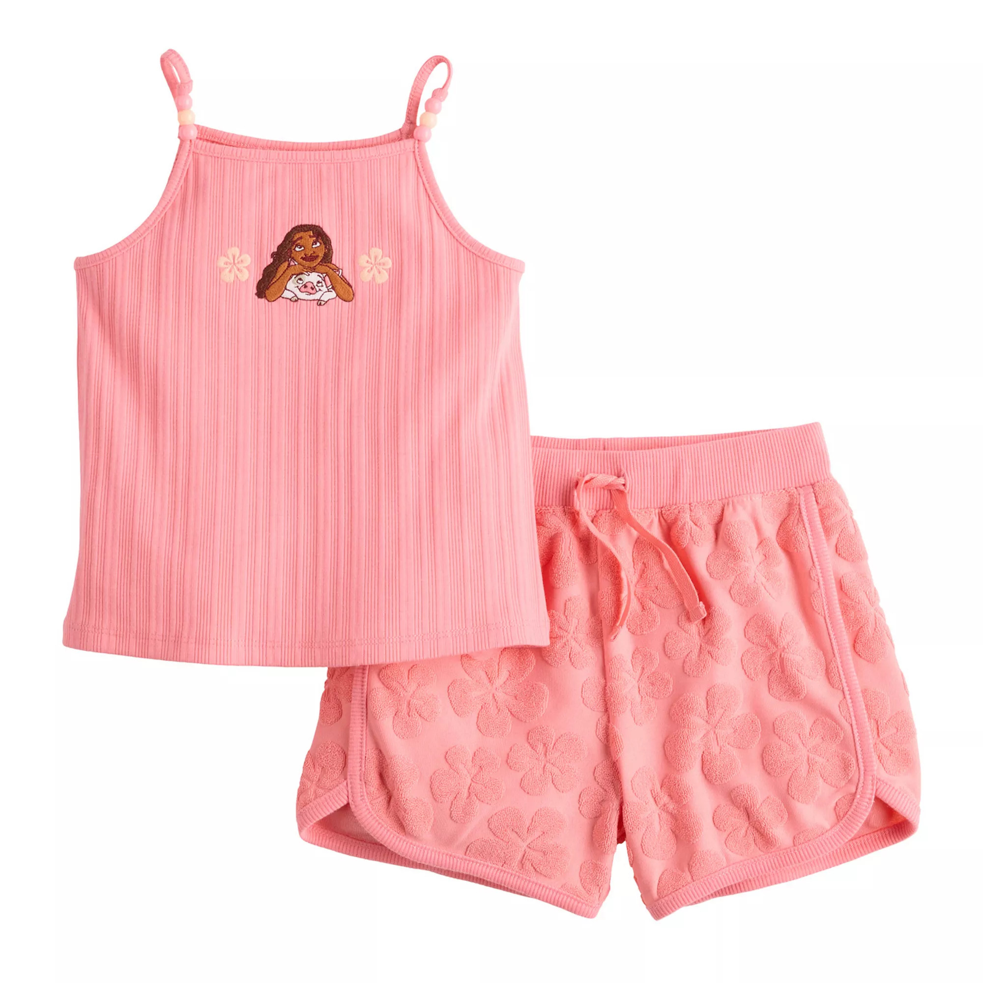 Disney's Moana Baby & Toddler Girl Moana & Pua Beaded Tank Top & Shorts Set by Jumping Beans® | Kohl's