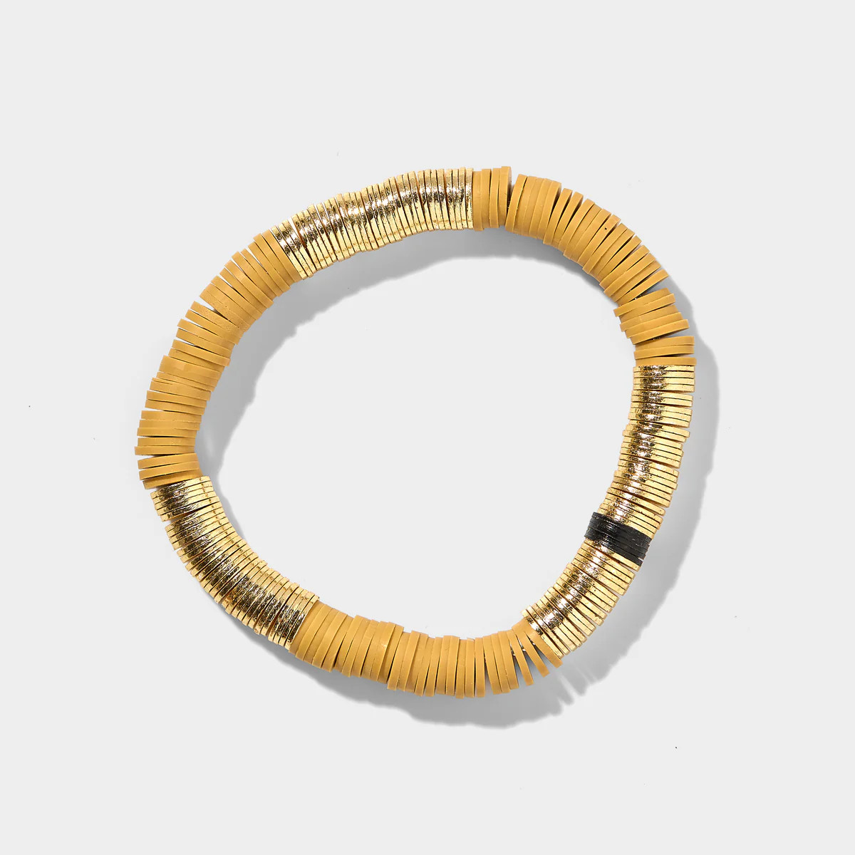 Tan Vinyl Bracelet 8mm | Allie + Bess