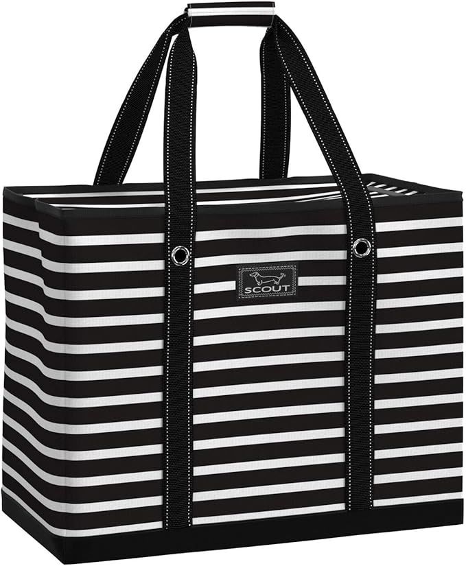 SCOUT 3 Girls Bag - Extra Large Utility Tote Bags For Women With Zipper - Sandproof Beach Tote Ba... | Amazon (US)