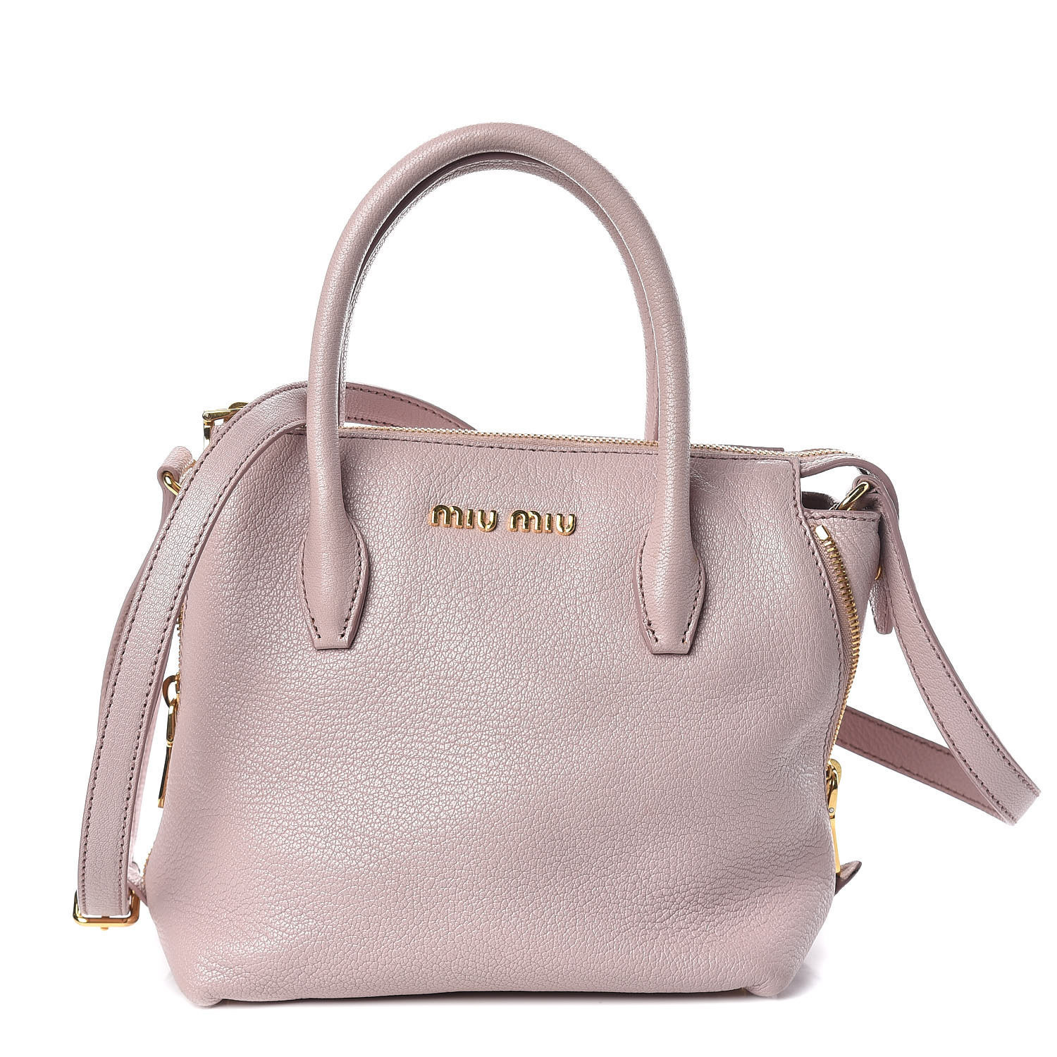 Goatskin Madras Top Handle Tote Mughetto | Fashionphile