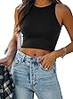 REORIA Women Summer Casual Short Sleeve Elastic Waist Loose Striped Jumpsuit Rompers with Pockets | Amazon (CA)