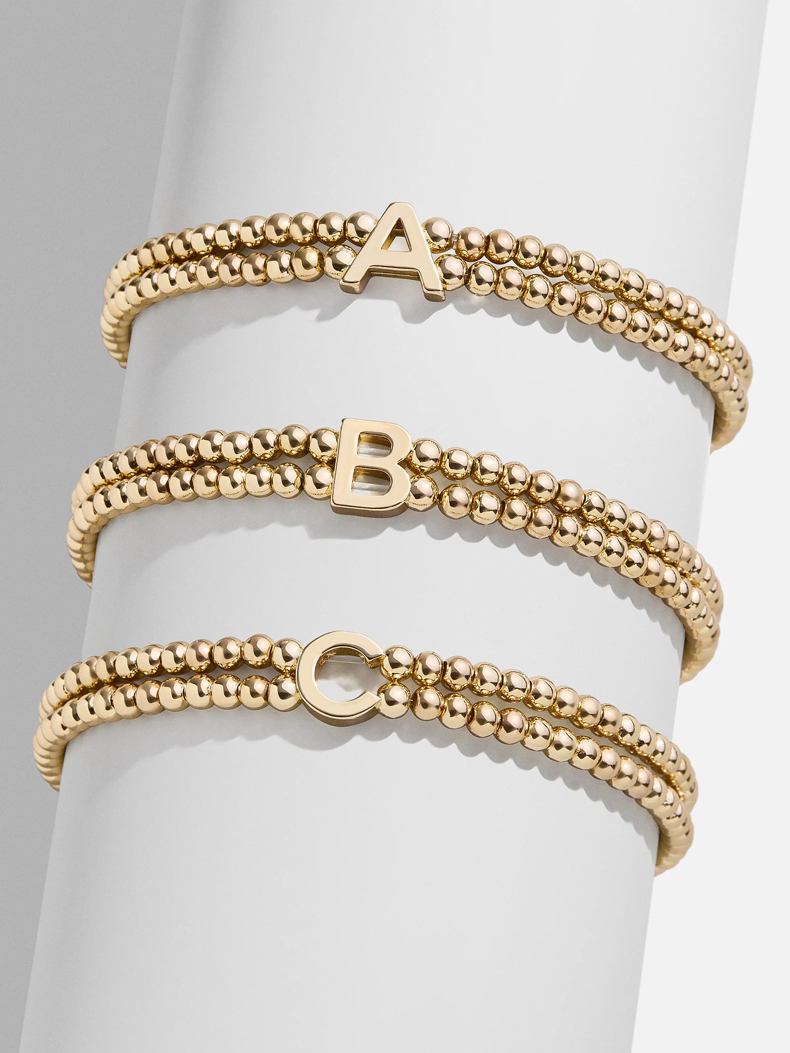 Ivy Initial Pisa Bracelet - Initial Pisa Bracelet | BaubleBar (US)