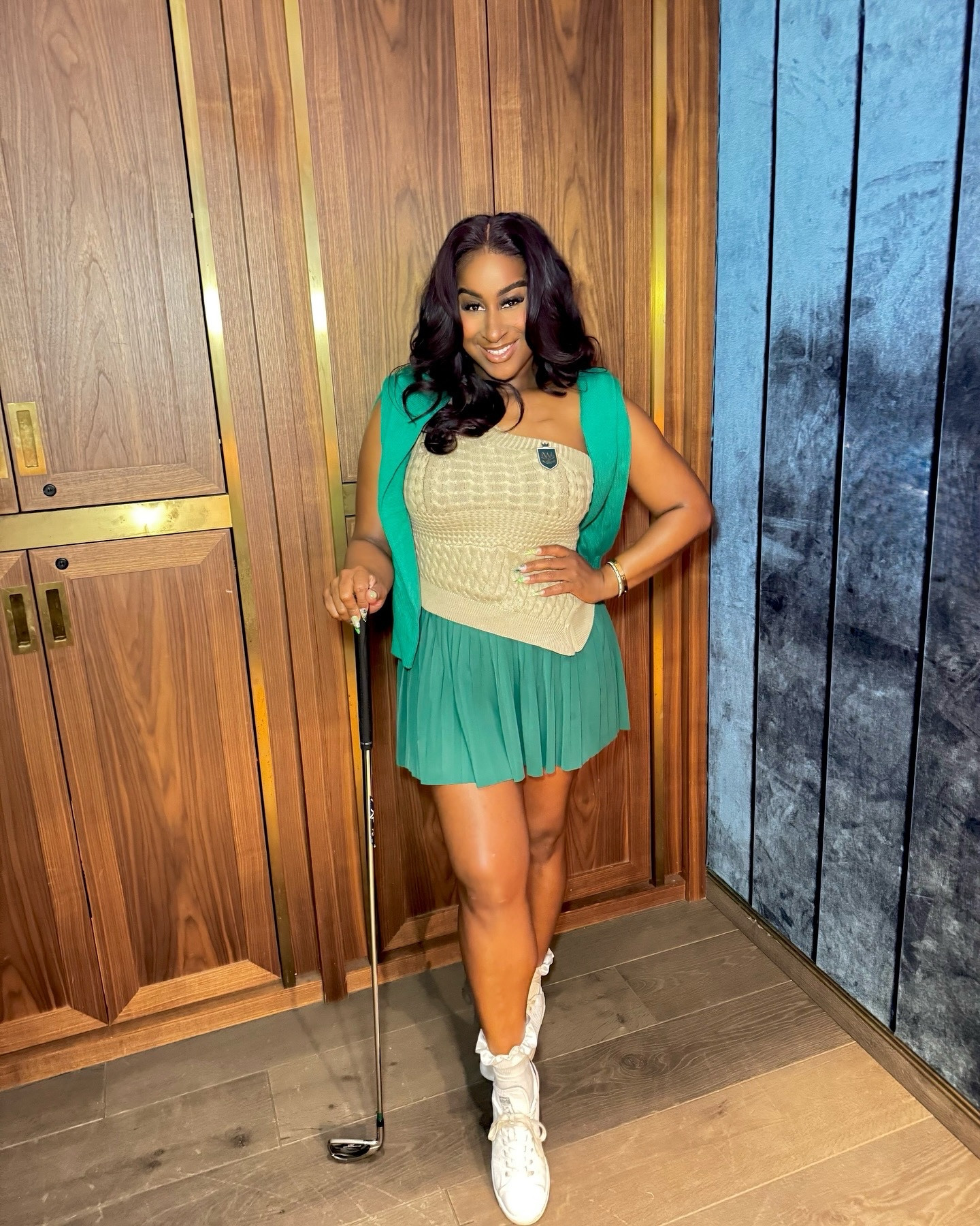 On the green for the day. 💚⛳️🤎

#LTKShoeCrush #LTKStyleTip #LTKActive