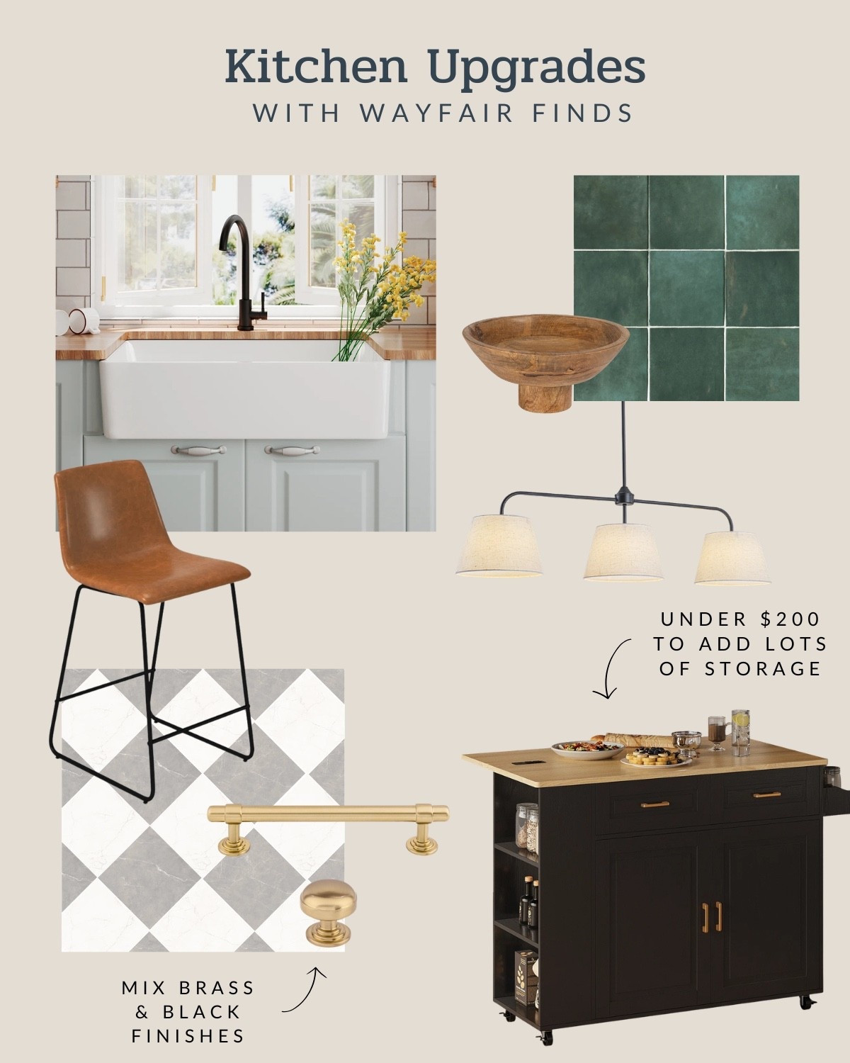 If I were doing a new kitchen renovation, I would definitely peruse @Wayfair for all of my kitchen items. From tile, to flooring, to hardware...they have it all! #ad #wayfair #wayfairpartner

#LTKHome #LTKSaleAlert