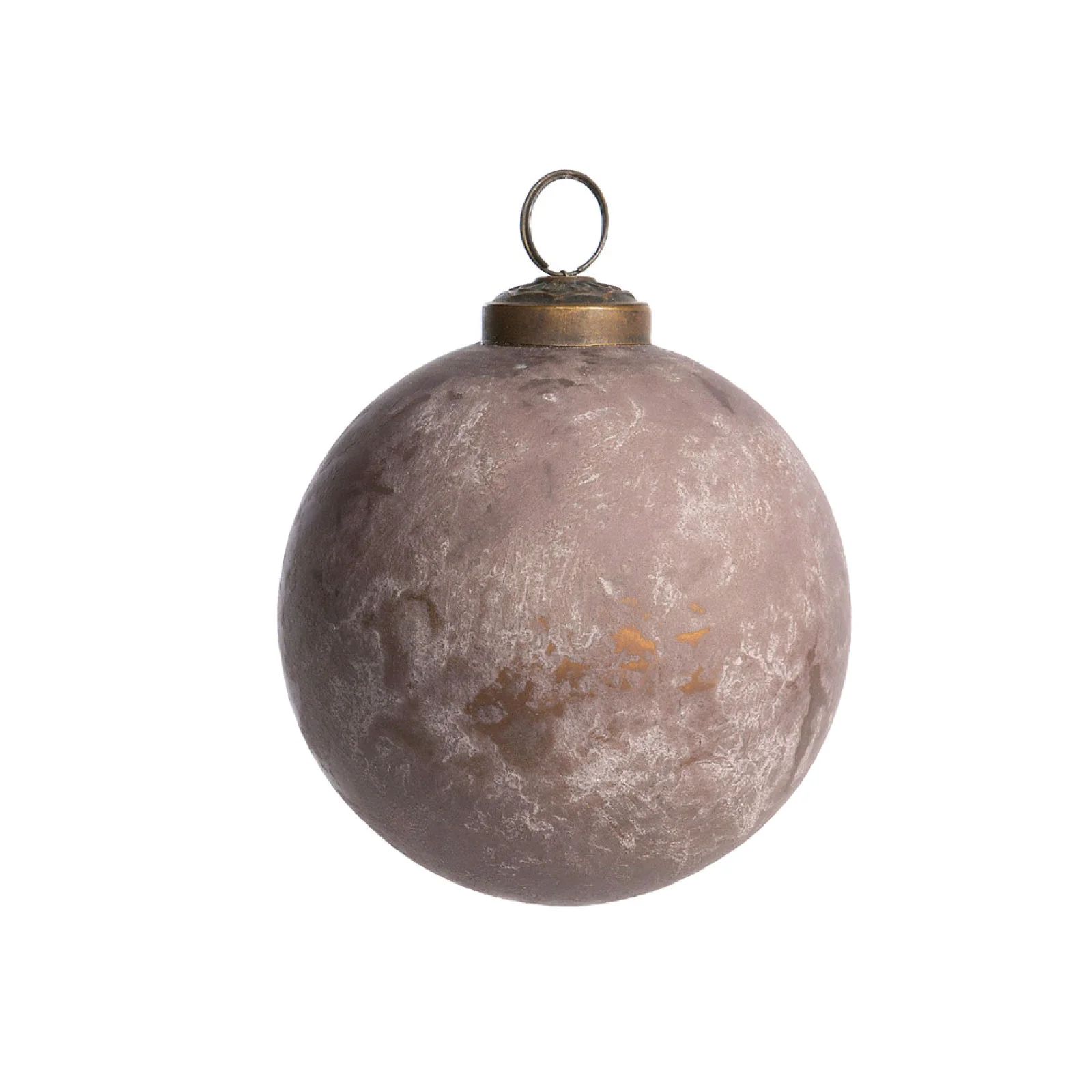 Matte Amethyst Ball Ornament | Brooke and Lou