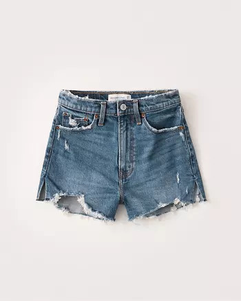 High Rise Mom Shorts | Abercrombie & Fitch US & UK