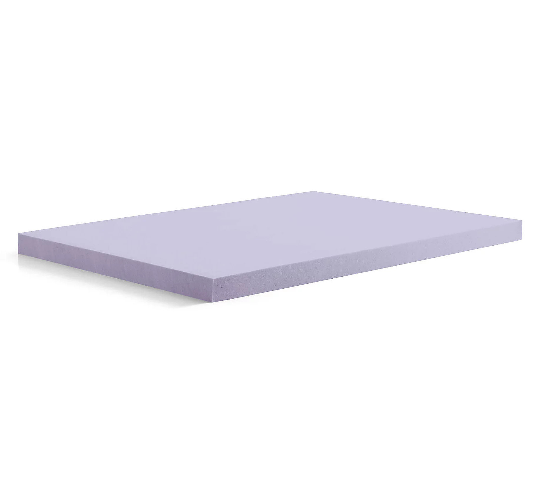 Lucid 4"" Lavender and Gel Memory Foam Mattress opper - Twin | QVC