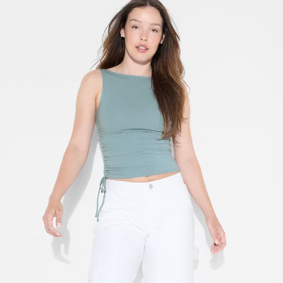 Women's Side-Tie Tank Top - Wild Fable™ | Target