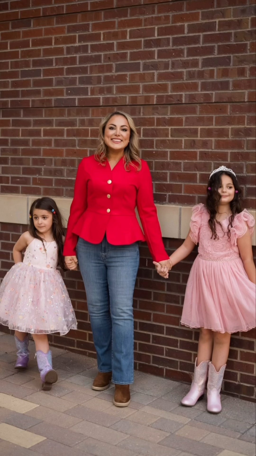 Mommy & My Two Princesses ✨
A little red, a little pink, and a whole lot of love.
Matching moments, twirling dresses, sparkly boots… these are the outfits I never want to forget.
Linked everything I could on LTK 💞

#LTKdayinmylife #LTKmomlife #LTKKids