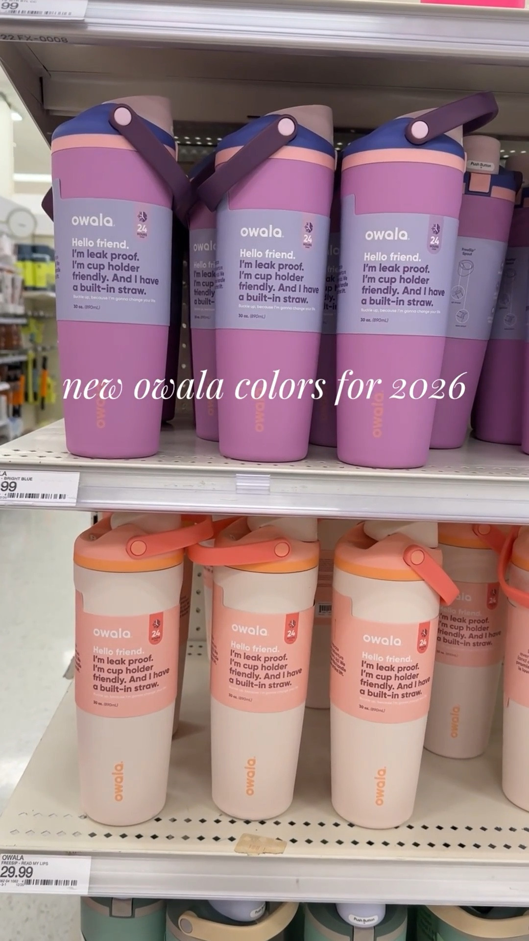 Beautiful new Owala colors fresh at Targett

#LTKfitnessgoals #LTKselfcare #LTKActive