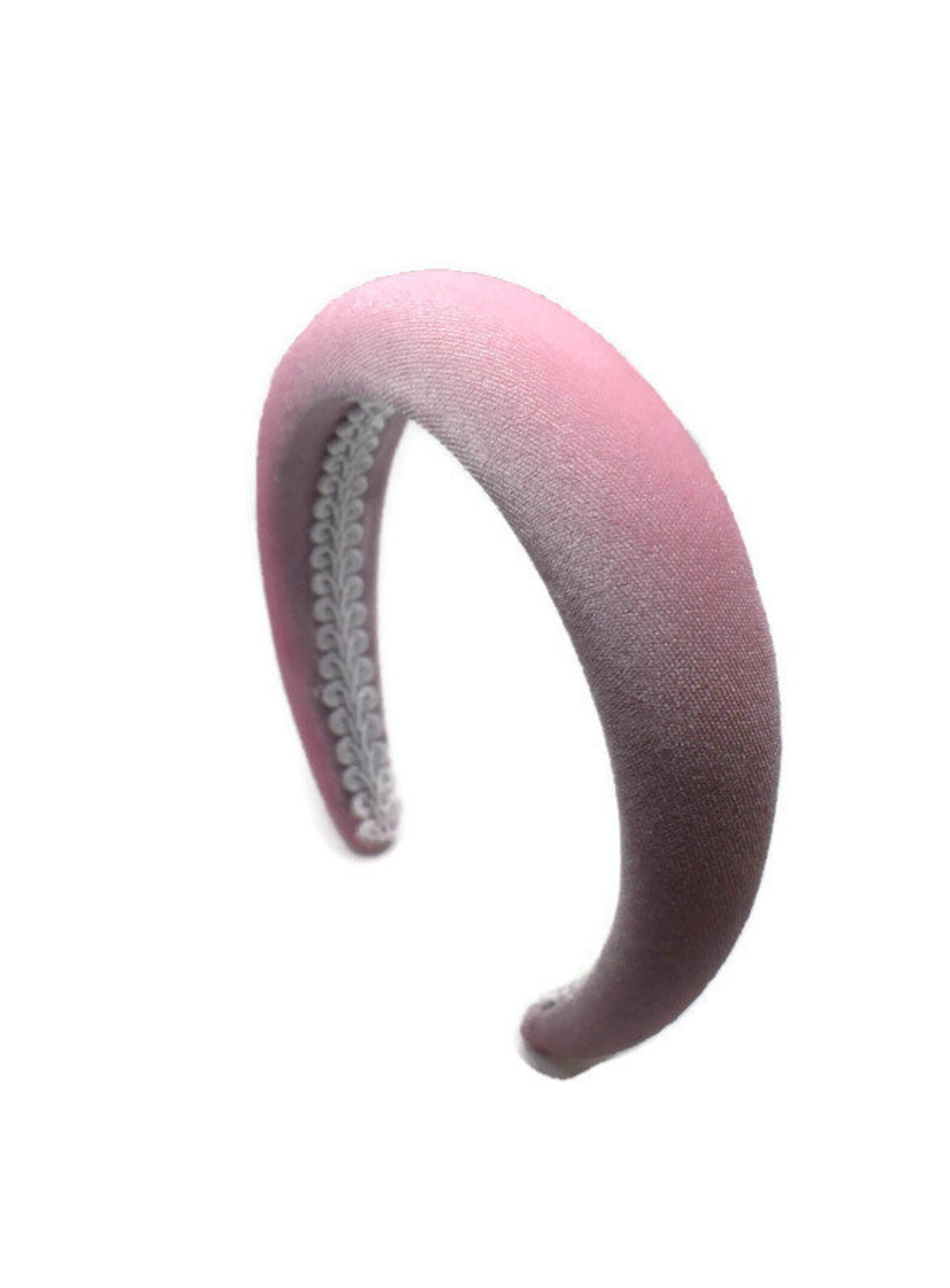 Pale Pink 4cm Plain Headband Pastel Extra Thick Padded Velvet Hairband Everyday Wedding Hair Acce... | Etsy (US)