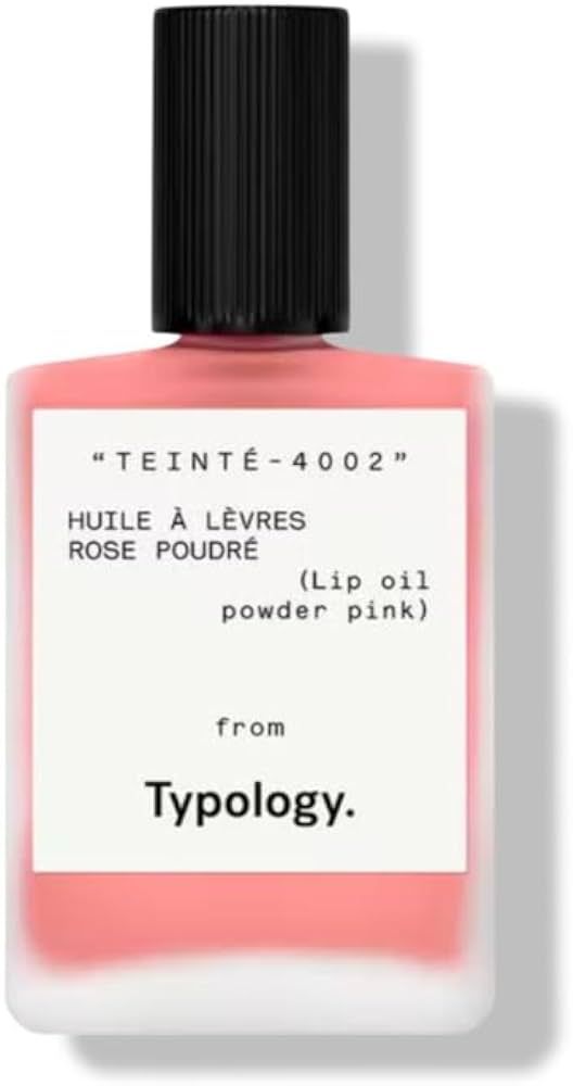 Typology Tinted Lip Oil - Shade 2 Powder Pink | Amazon (US)