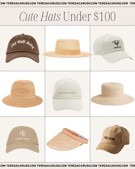 Cute hats under $100!

#LTKunder100