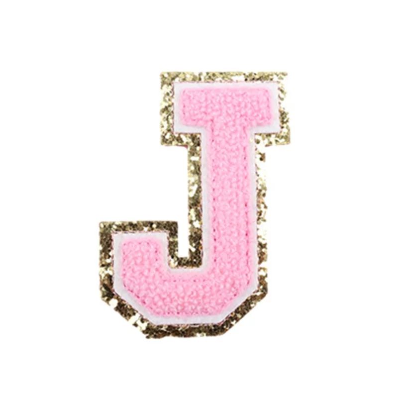 HGYCPP A-Z Appliques Embroidery Letters Iron on Patches Sew On Alphabet Appliques - Walmart.com | Walmart (US)