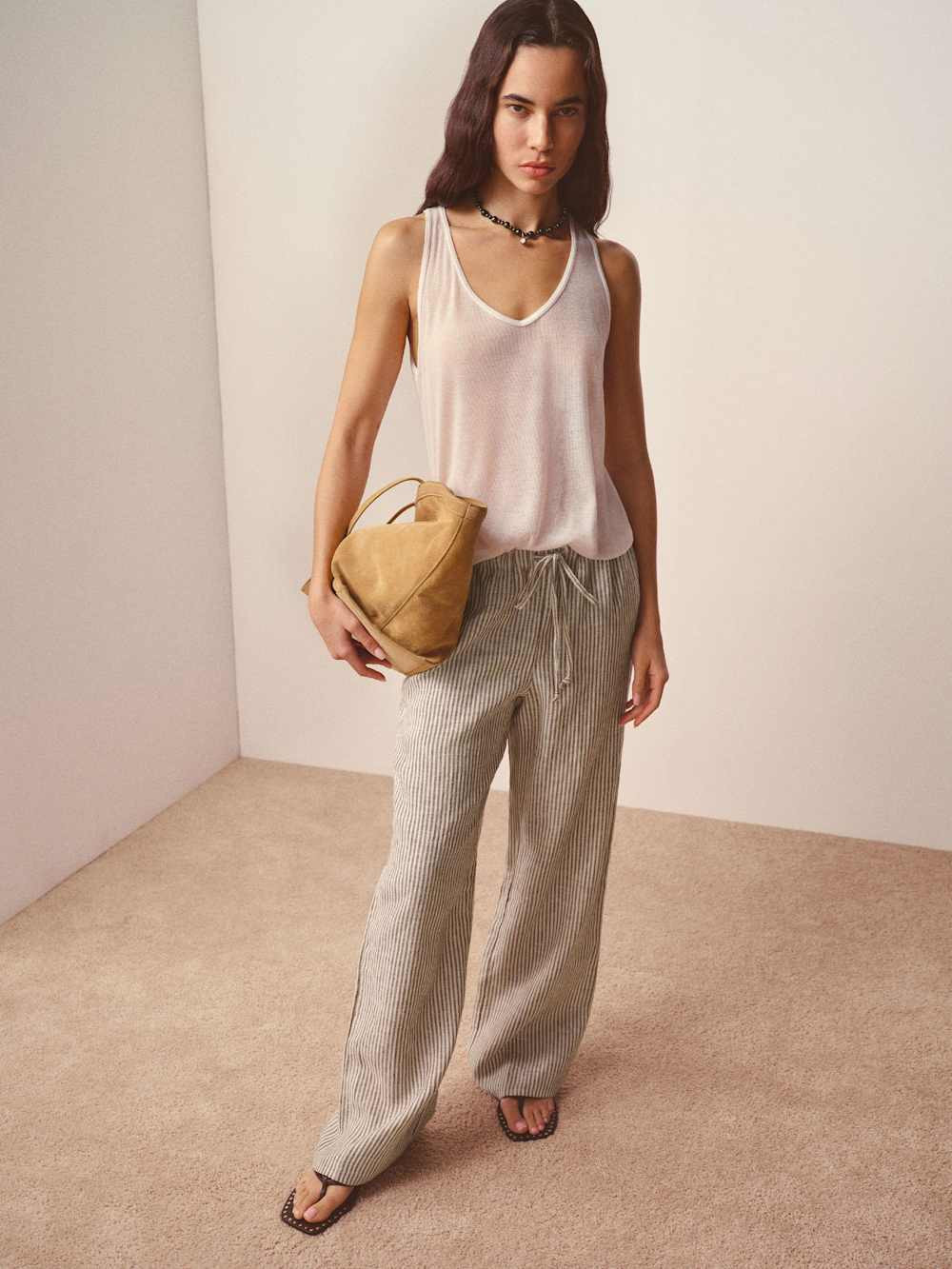 Olina Linen Short Pant | Reformation (Global)