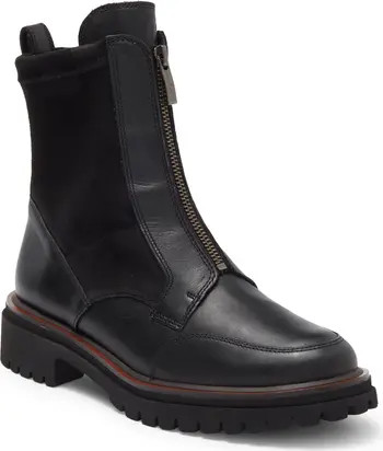 Sheridan Lug Zip Bootie (Women) | Nordstrom